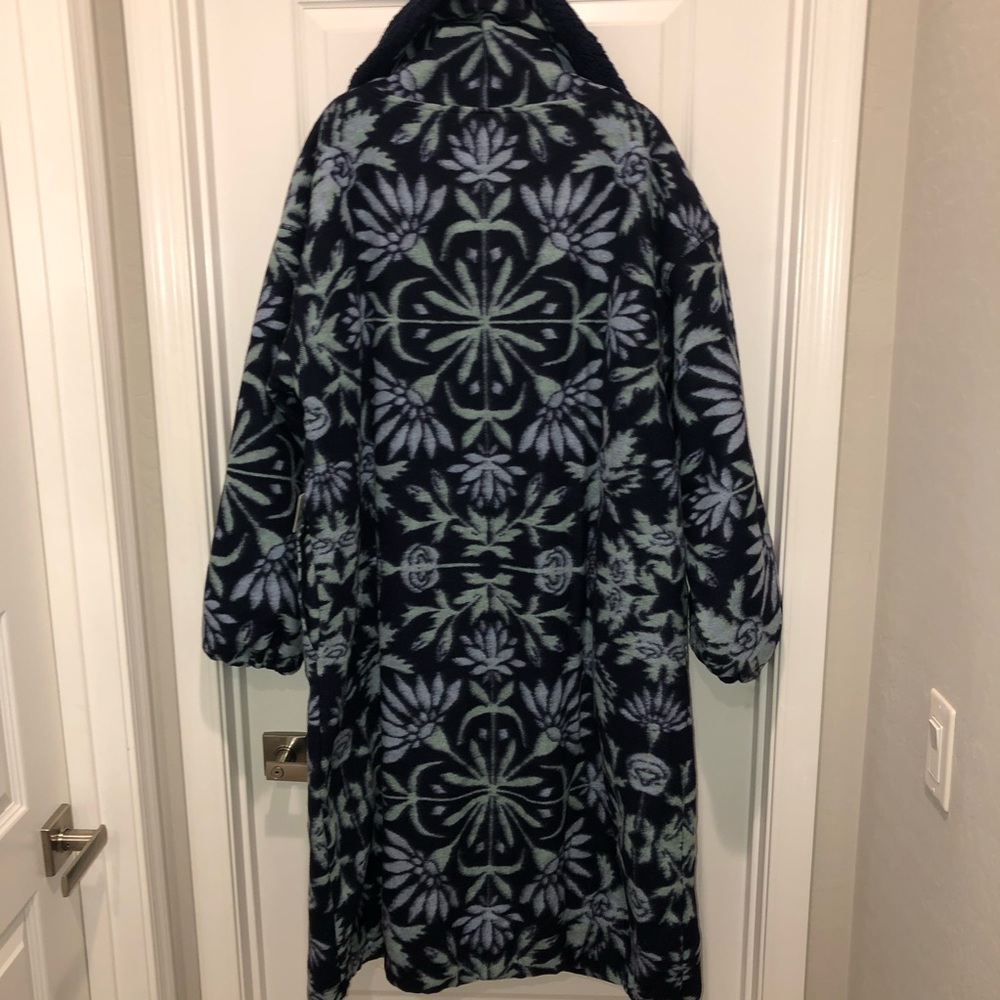 New Free People This Love Cardi Blue Sky Oversized Coat Parka Jacket sz XL - Picture 11 of 11